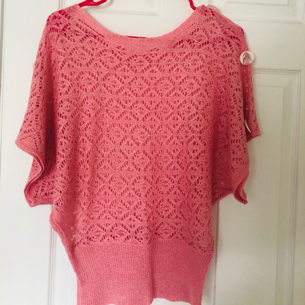 Beautiful design baby pink color top in size M/L